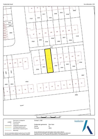 Plattegrond - Constantijnstraat 123, 7681 WG Vroomshoop - Kadastrale kaart - Den Ham G 2841 (1)_page-0001.jpg